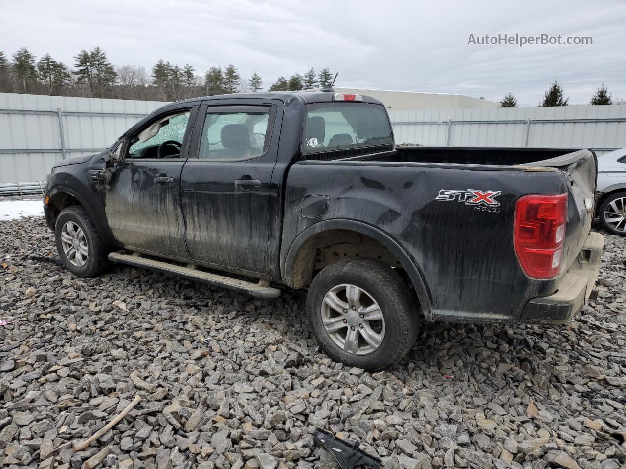 2020 Ford Ranger Xl Black vin: 1FTER4FH9LLA10903