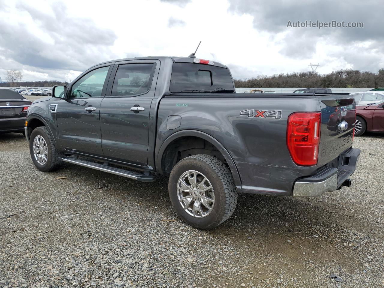 2020 Ford Ranger Xl Gray vin: 1FTER4FH9LLA25644