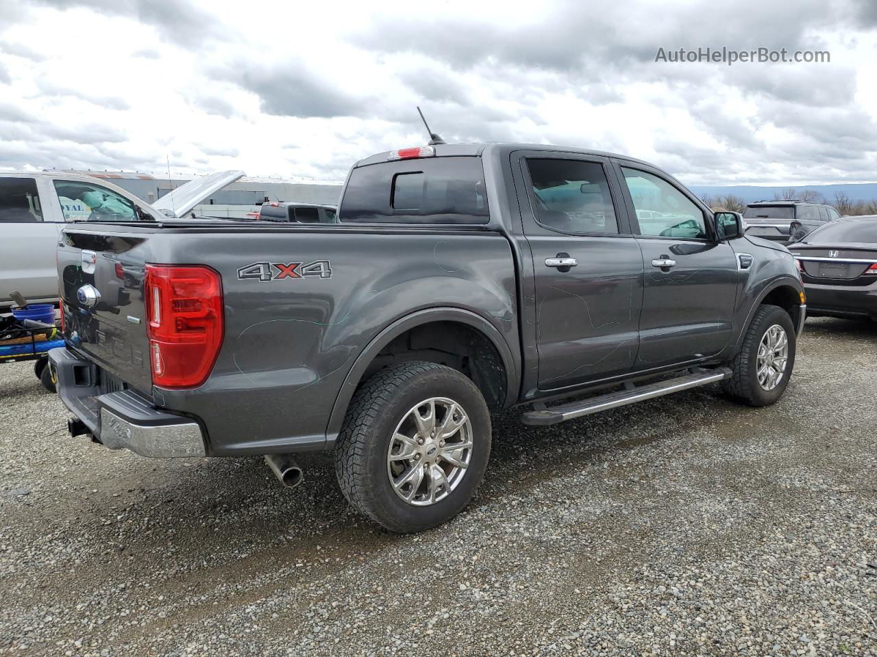 2020 Ford Ranger Xl Gray vin: 1FTER4FH9LLA25644