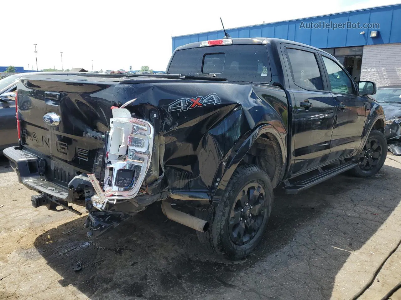 2020 Ford Ranger Xl Black vin: 1FTER4FH9LLA38183