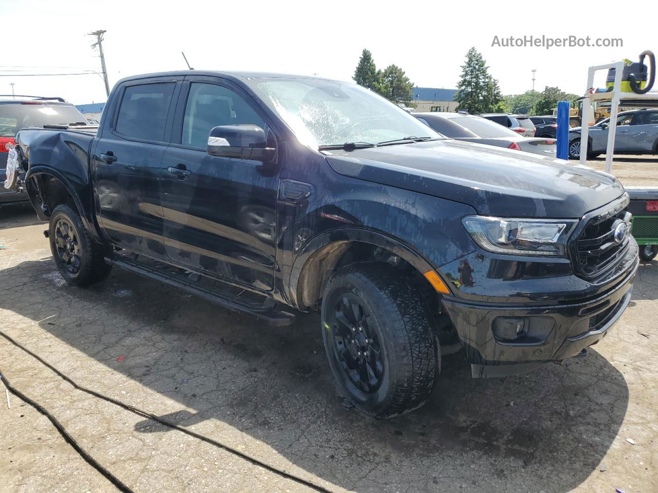 2020 Ford Ranger Xl Black vin: 1FTER4FH9LLA38183