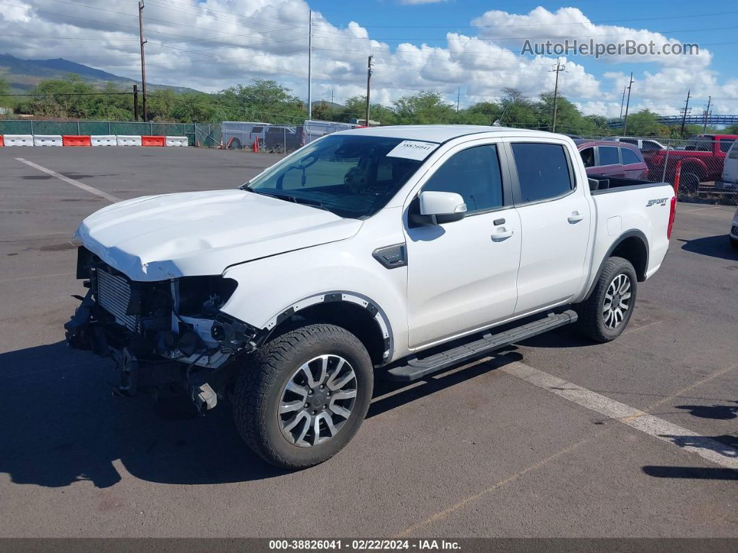 2020 Ford Ranger Lariat Белый vin: 1FTER4FH9LLA39334