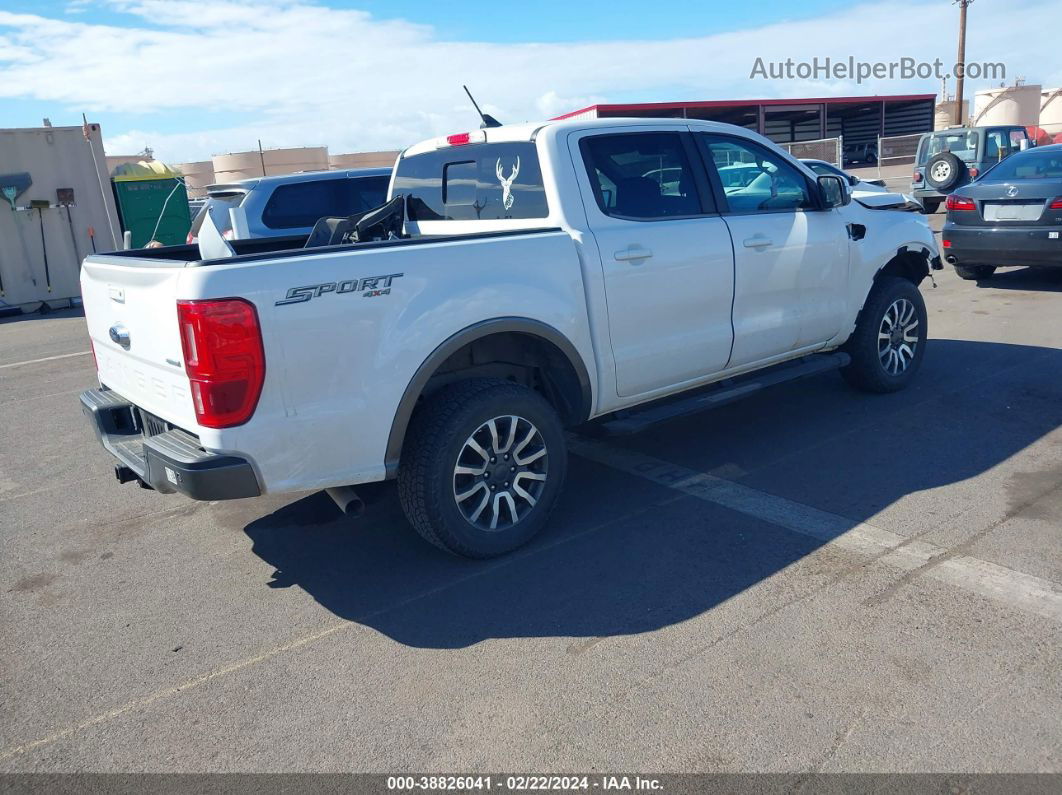 2020 Ford Ranger Lariat Белый vin: 1FTER4FH9LLA39334