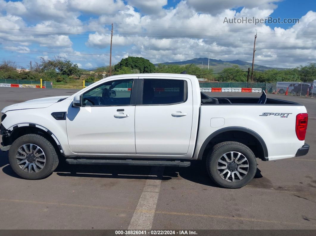 2020 Ford Ranger Lariat Белый vin: 1FTER4FH9LLA39334