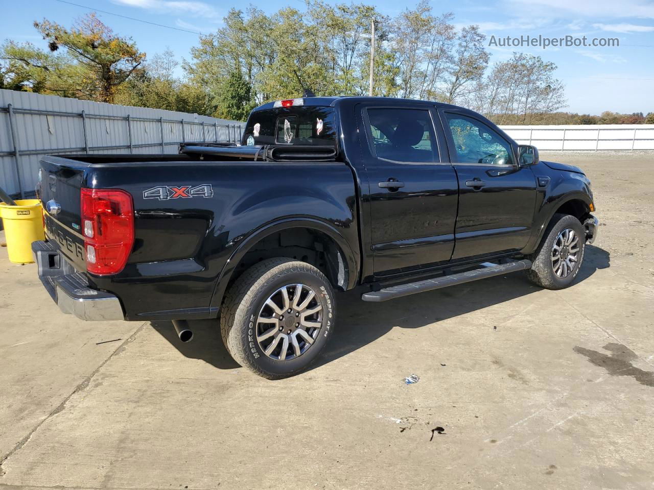 2020 Ford Ranger Xl Черный vin: 1FTER4FH9LLA48650