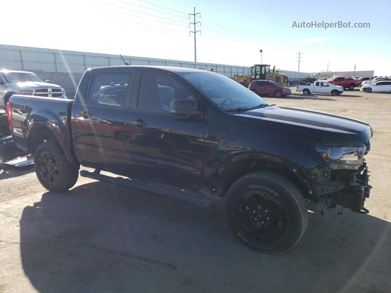 2020 Ford Ranger Xl Черный vin: 1FTER4FH9LLA74312