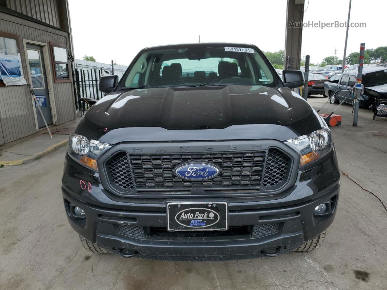 2020 Ford Ranger Xl Black vin: 1FTER4FH9LLA87786