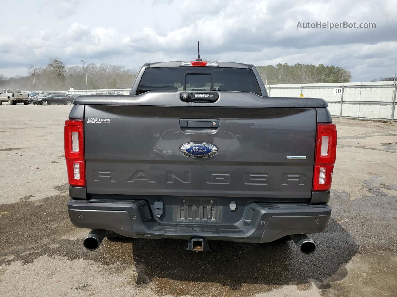 2019 Ford Ranger Xl Gray vin: 1FTER4FHXKLA01318