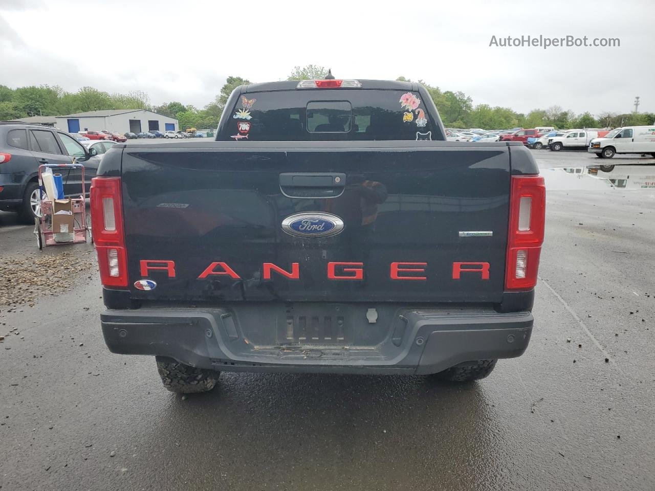 2019 Ford Ranger Xl Черный vin: 1FTER4FHXKLA03103