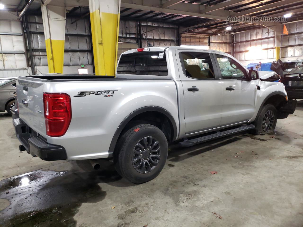 2019 Ford Ranger Xl Silver vin: 1FTER4FHXKLA15929