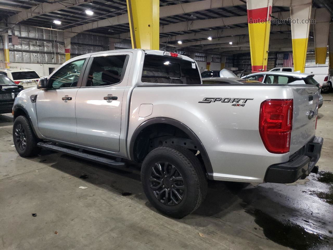 2019 Ford Ranger Xl Silver vin: 1FTER4FHXKLA15929