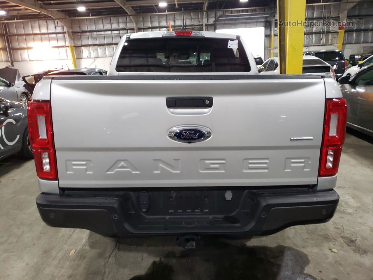 2019 Ford Ranger Xl Silver vin: 1FTER4FHXKLA15929