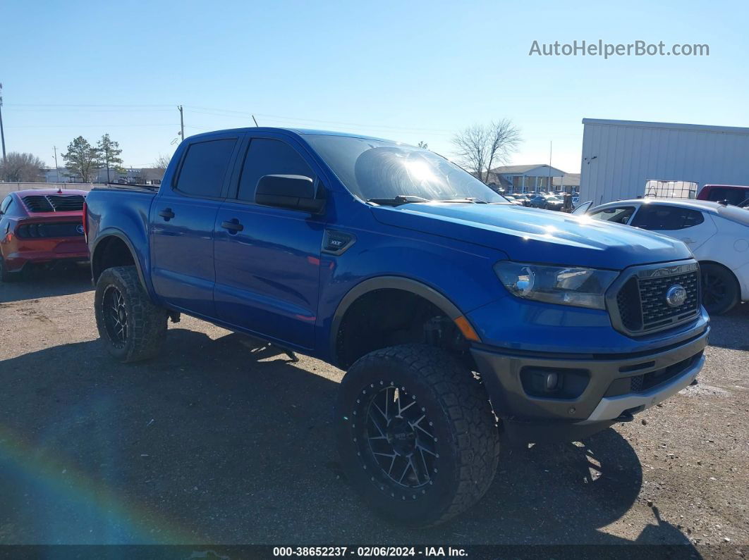 2019 Ford Ranger Xlt Blue vin: 1FTER4FHXKLA61308