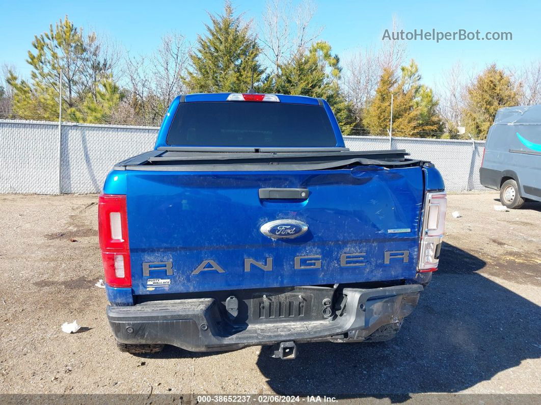 2019 Ford Ranger Xlt Blue vin: 1FTER4FHXKLA61308