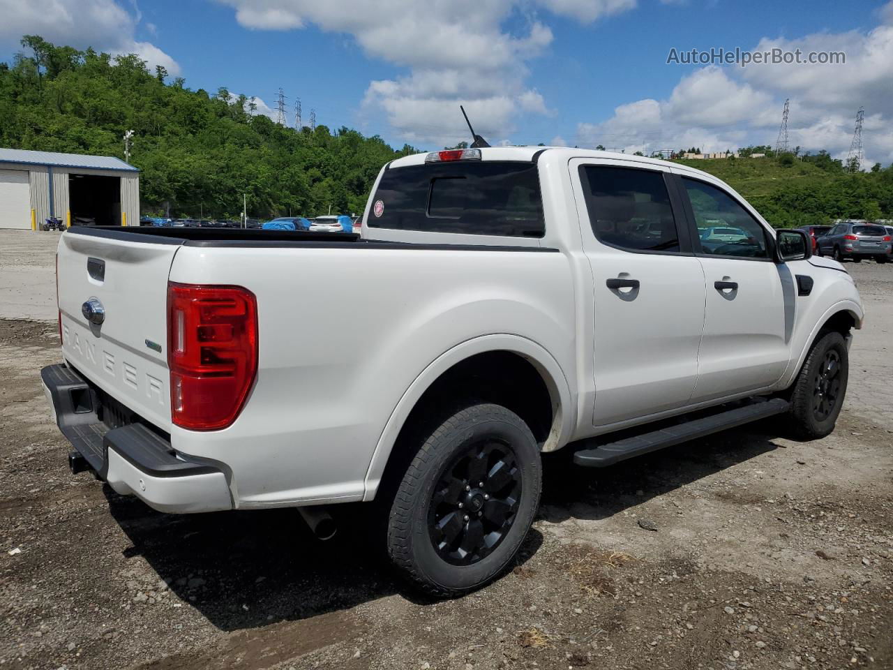 2019 Ford Ranger Xl White vin: 1FTER4FHXKLA70316