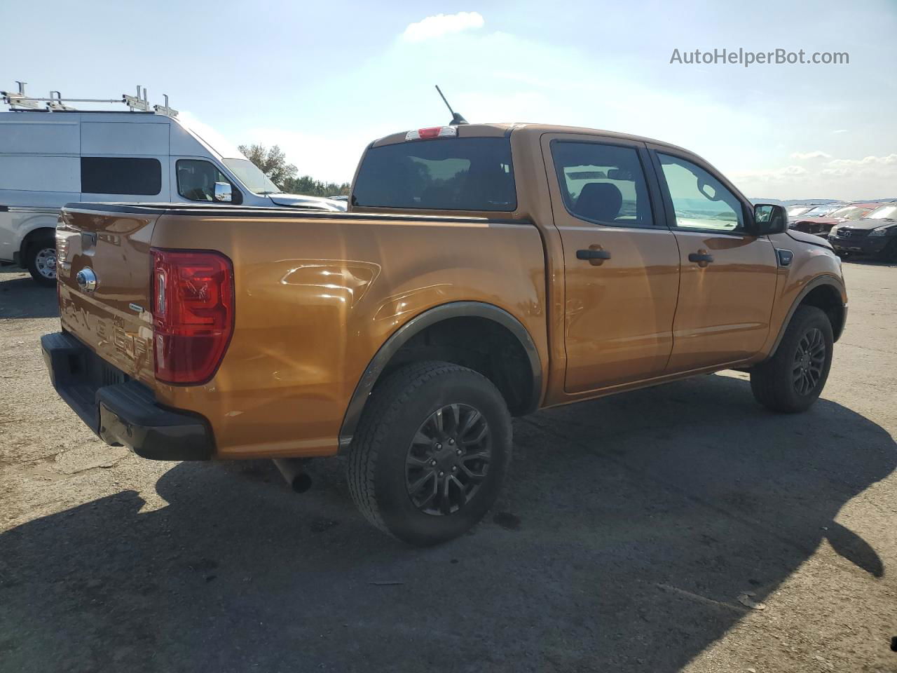 2019 Ford Ranger Xl Orange vin: 1FTER4FHXKLA95880