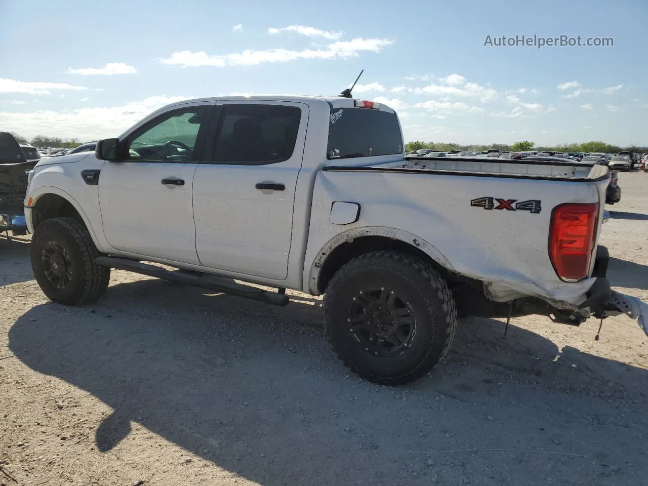 2019 Ford Ranger Xl White vin: 1FTER4FHXKLB24195