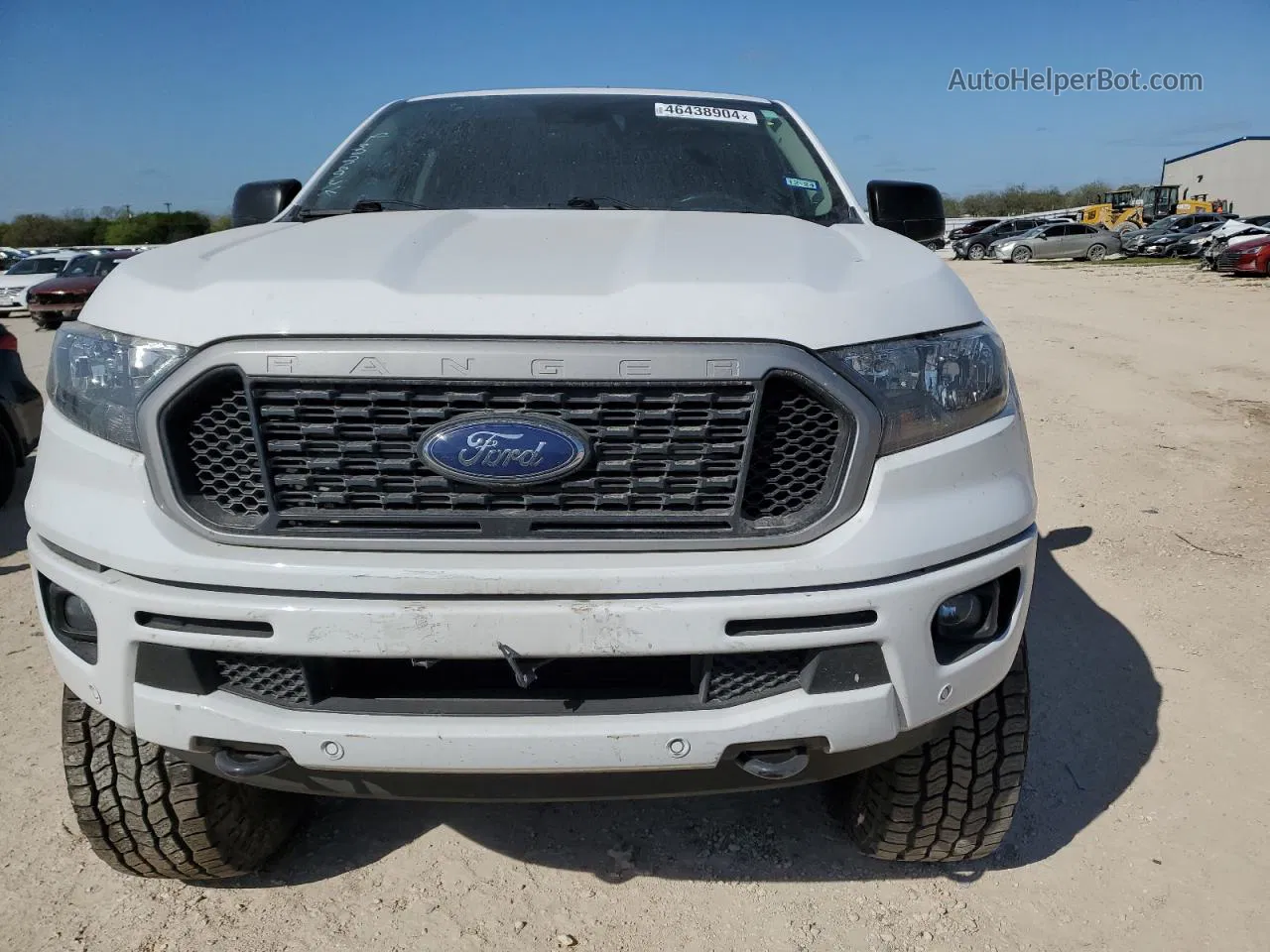 2019 Ford Ranger Xl White vin: 1FTER4FHXKLB24195