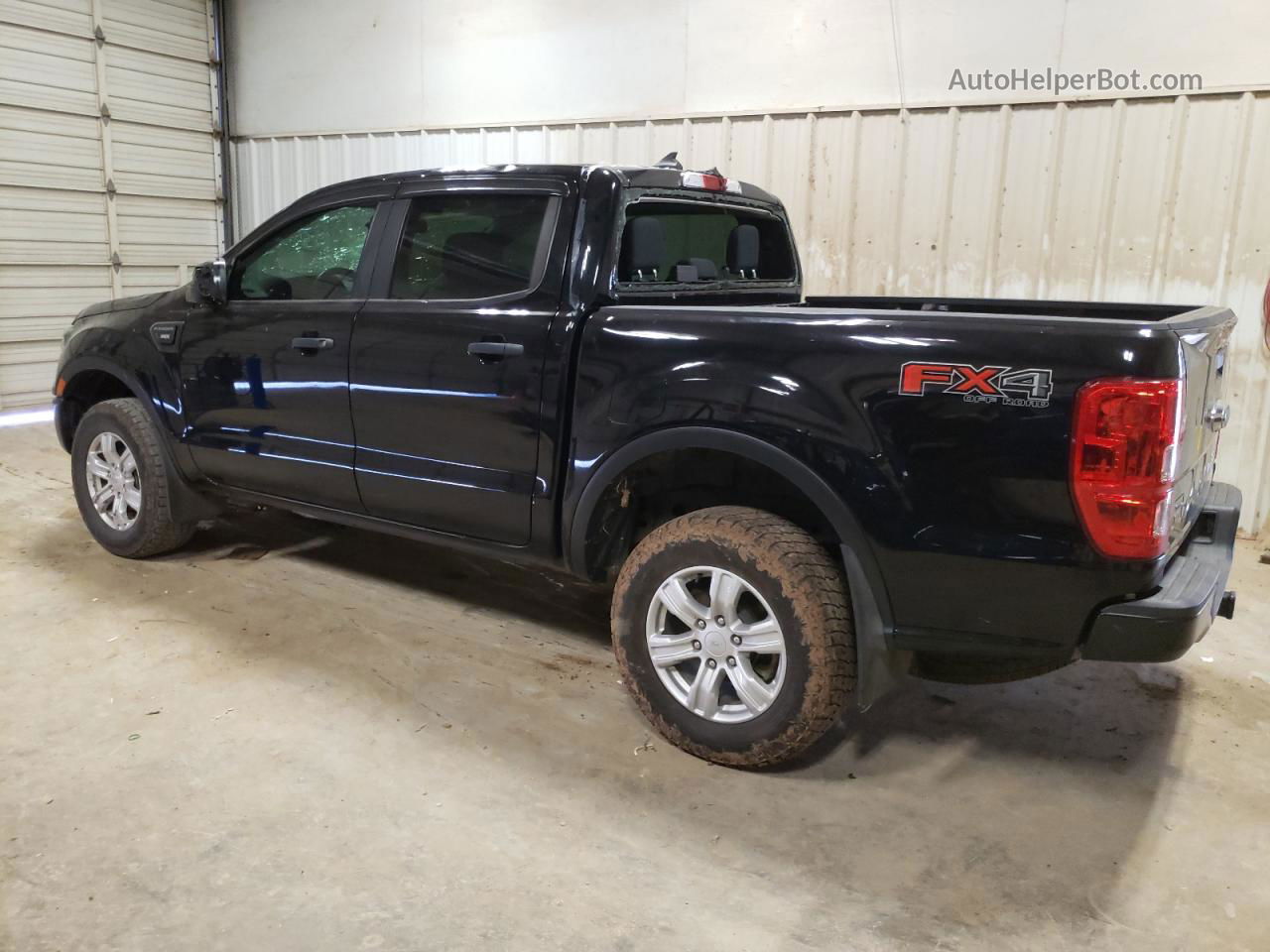 2020 Ford Ranger Xl Black vin: 1FTER4FHXLLA01630