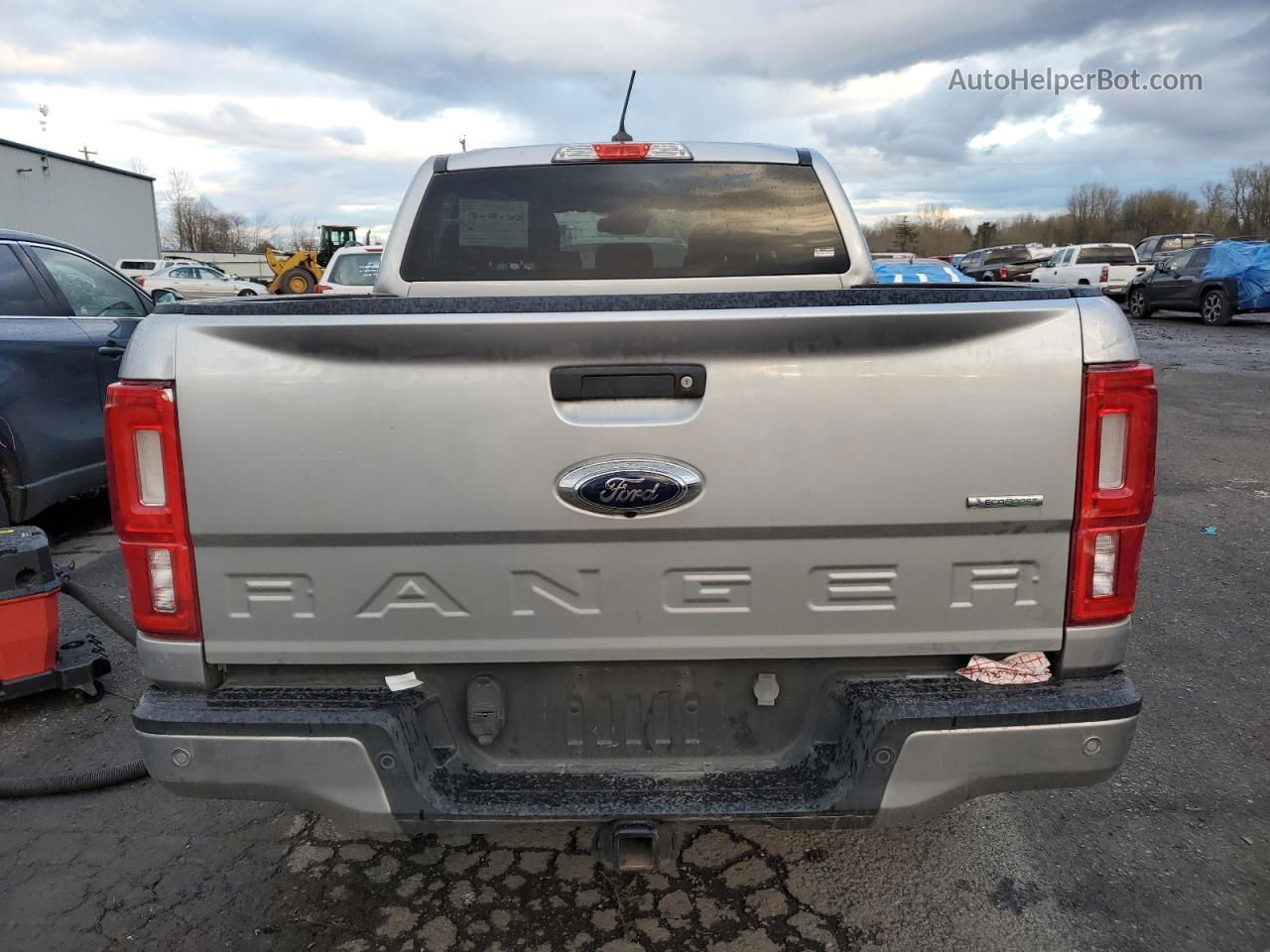 2020 Ford Ranger Xl Silver vin: 1FTER4FHXLLA10554