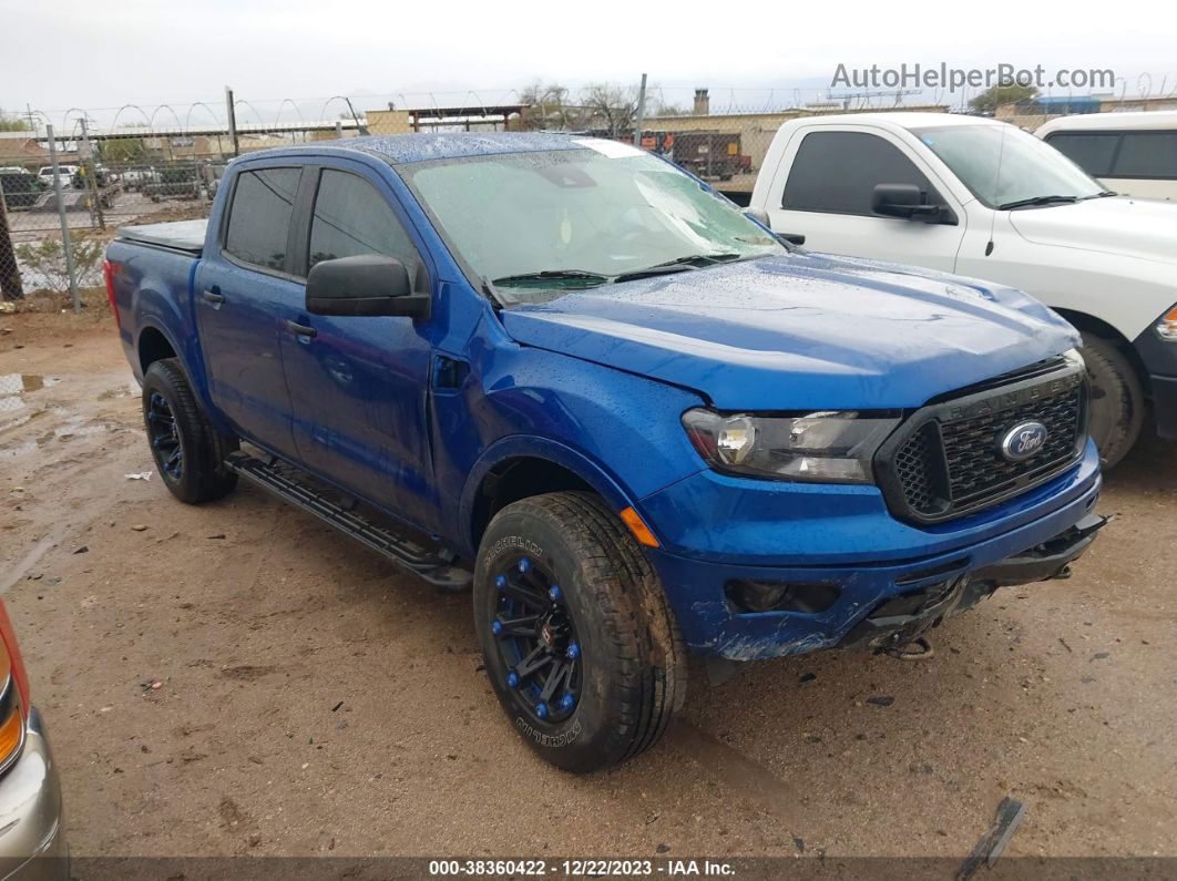 2020 Ford Ranger Xlt Синий vin: 1FTER4FHXLLA15415