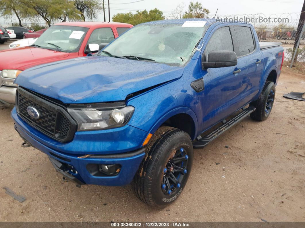 2020 Ford Ranger Xlt Синий vin: 1FTER4FHXLLA15415