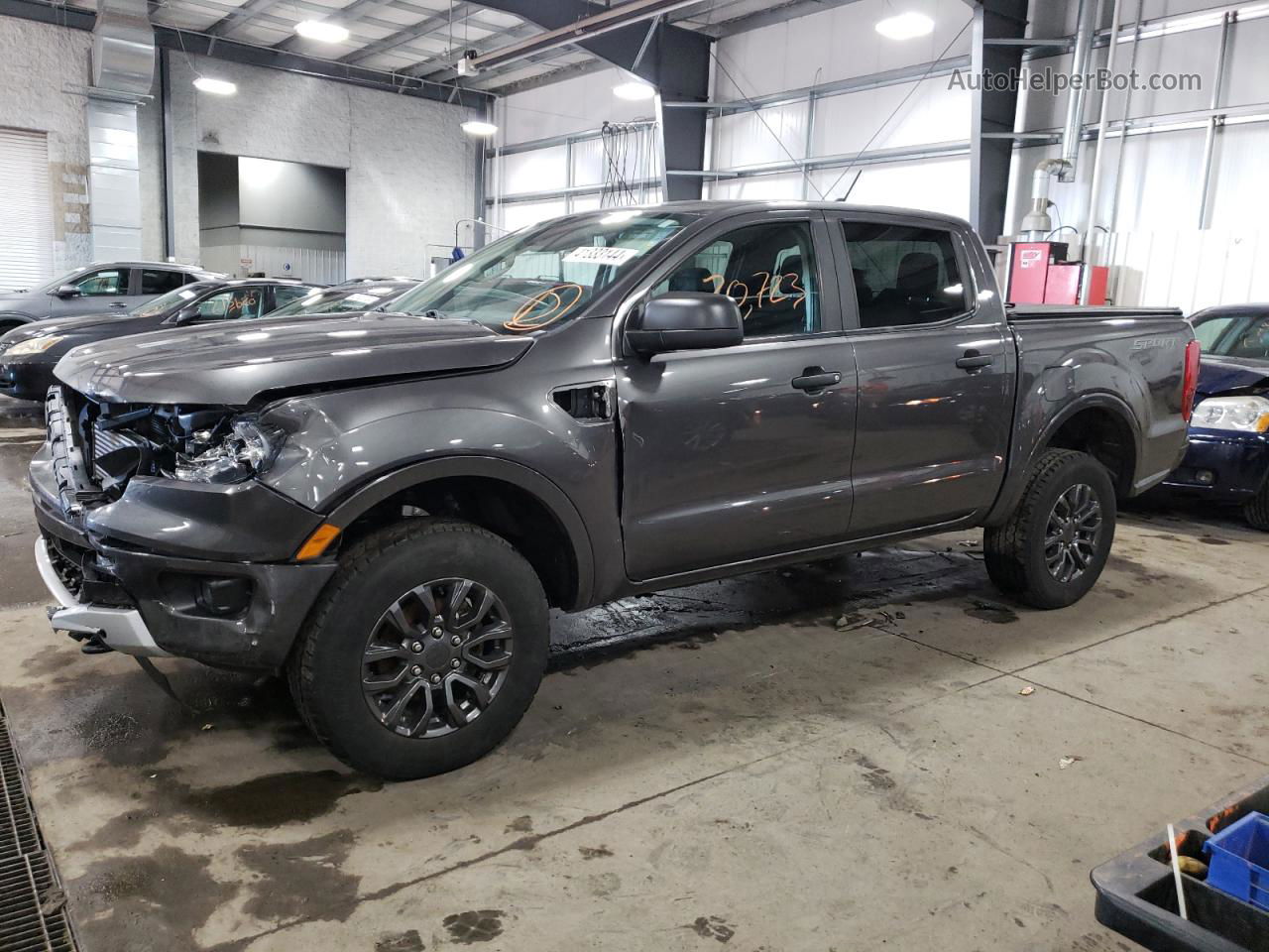 2020 Ford Ranger Xl Gray vin: 1FTER4FHXLLA42162