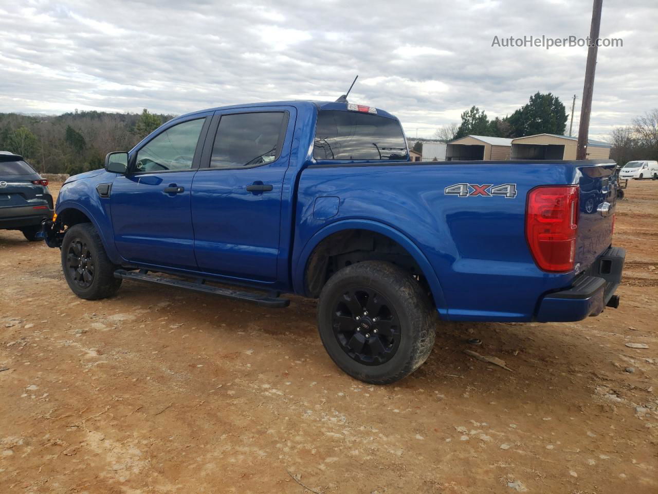 2020 Ford Ranger Xl Blue vin: 1FTER4FHXLLA65313