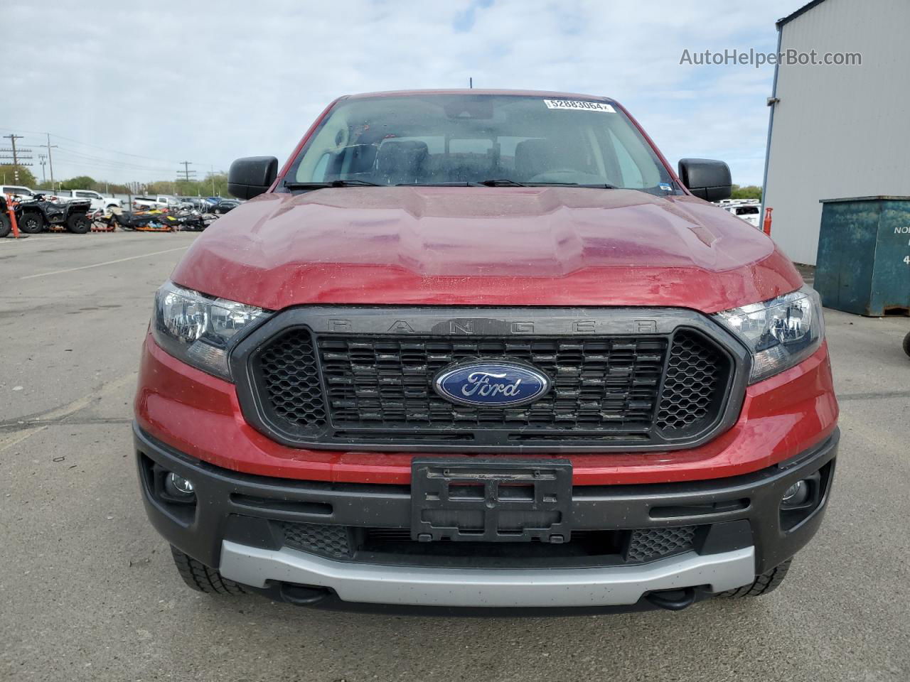 2020 Ford Ranger Xl Красный vin: 1FTER4FHXLLA67739