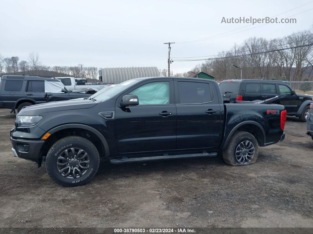 2020 Ford Ranger Lariat Black vin: 1FTER4FHXLLA78157