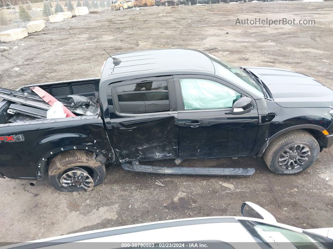 2020 Ford Ranger Lariat Black vin: 1FTER4FHXLLA78157