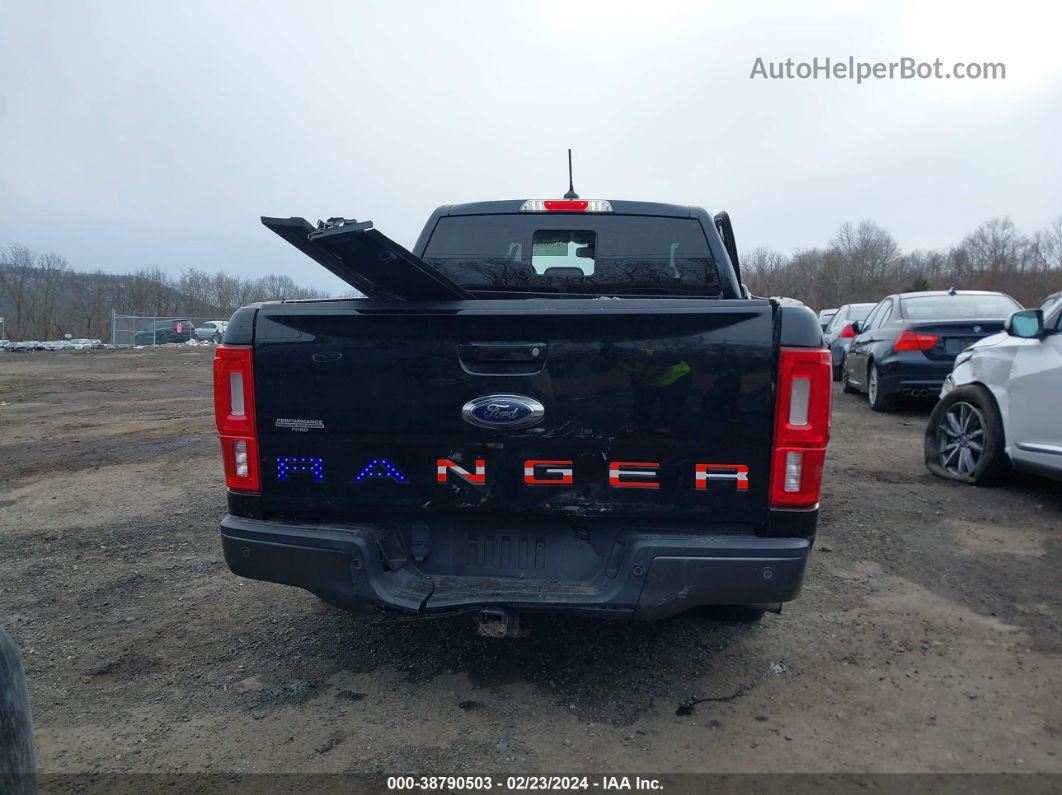 2020 Ford Ranger Lariat Black vin: 1FTER4FHXLLA78157