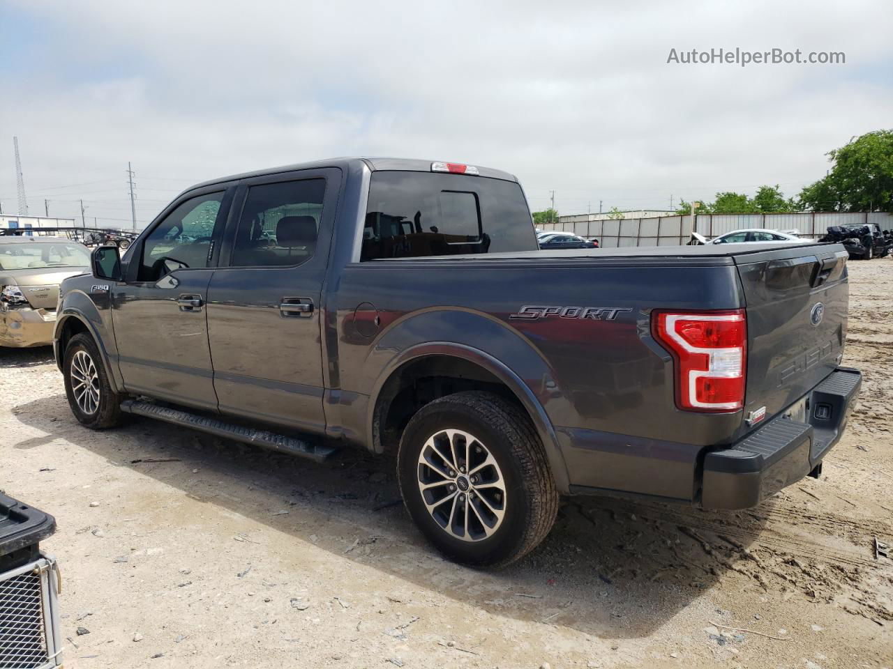 2019 Ford F150 Supercrew Gray vin: 1FTEW1C41KKC47530