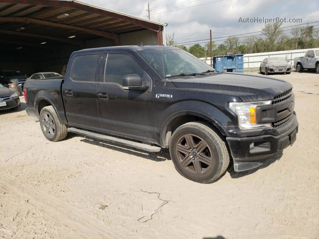 2020 Ford F150 Supercrew Black vin: 1FTEW1C41LKD56149