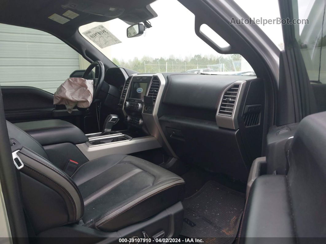 2019 Ford F-150 Platinum Серебряный vin: 1FTEW1C42KFB48949