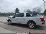 2019 Ford F-150 Platinum Silver vin: 1FTEW1C42KFB48949