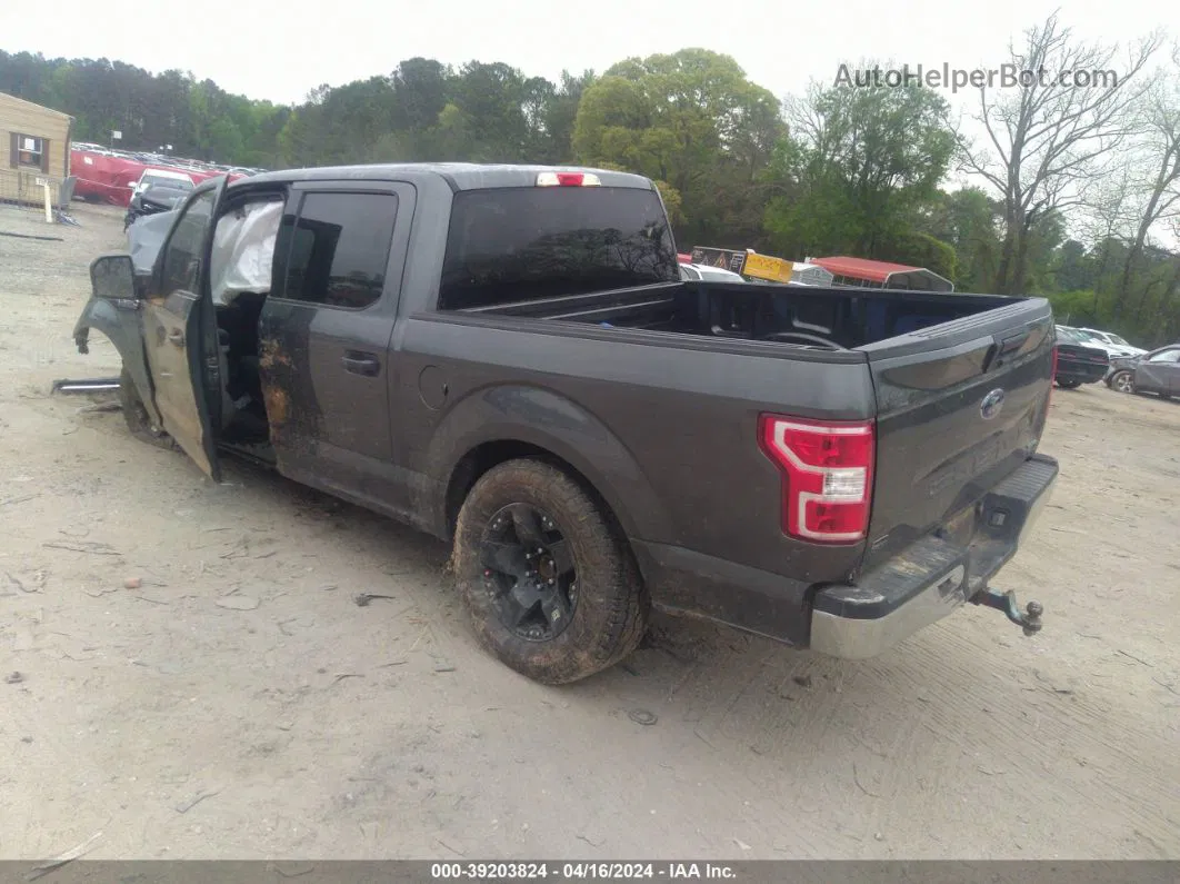 2019 Ford F-150 Xlt Gray vin: 1FTEW1C42KFC76592