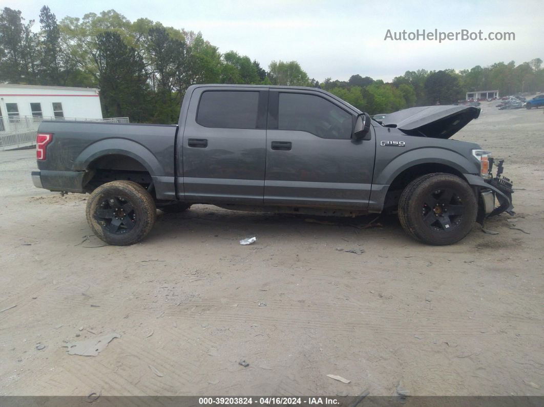 2019 Ford F-150 Xlt Gray vin: 1FTEW1C42KFC76592