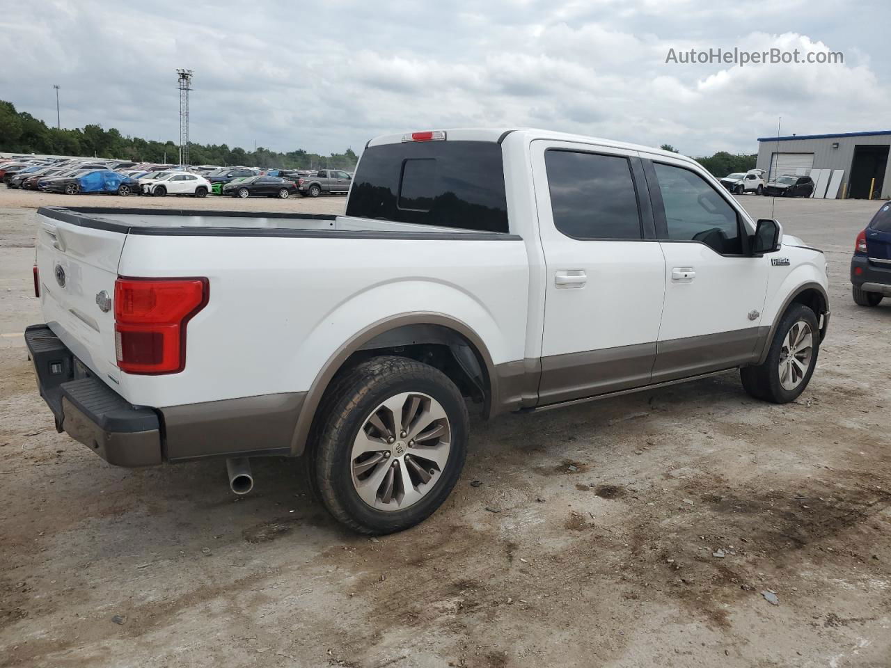 2019 Ford F150 Supercrew Белый vin: 1FTEW1C43KFC10519