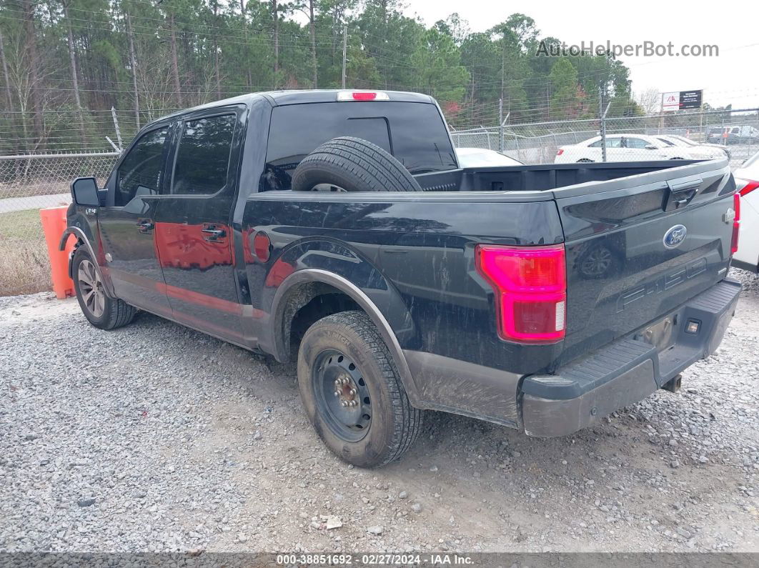 2019 Ford F-150 King Ranch Black vin: 1FTEW1C43KFC12058