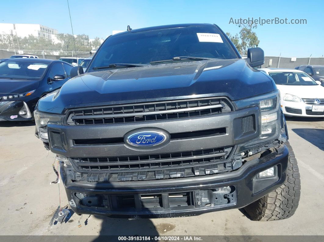 2019 Ford F-150 Xlt Black vin: 1FTEW1C43KKE15524