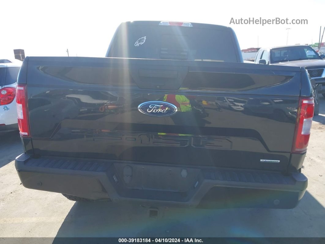 2019 Ford F-150 Xlt Black vin: 1FTEW1C43KKE15524