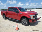 2020 Ford F150 Supercrew Red vin: 1FTEW1C43LFC17889