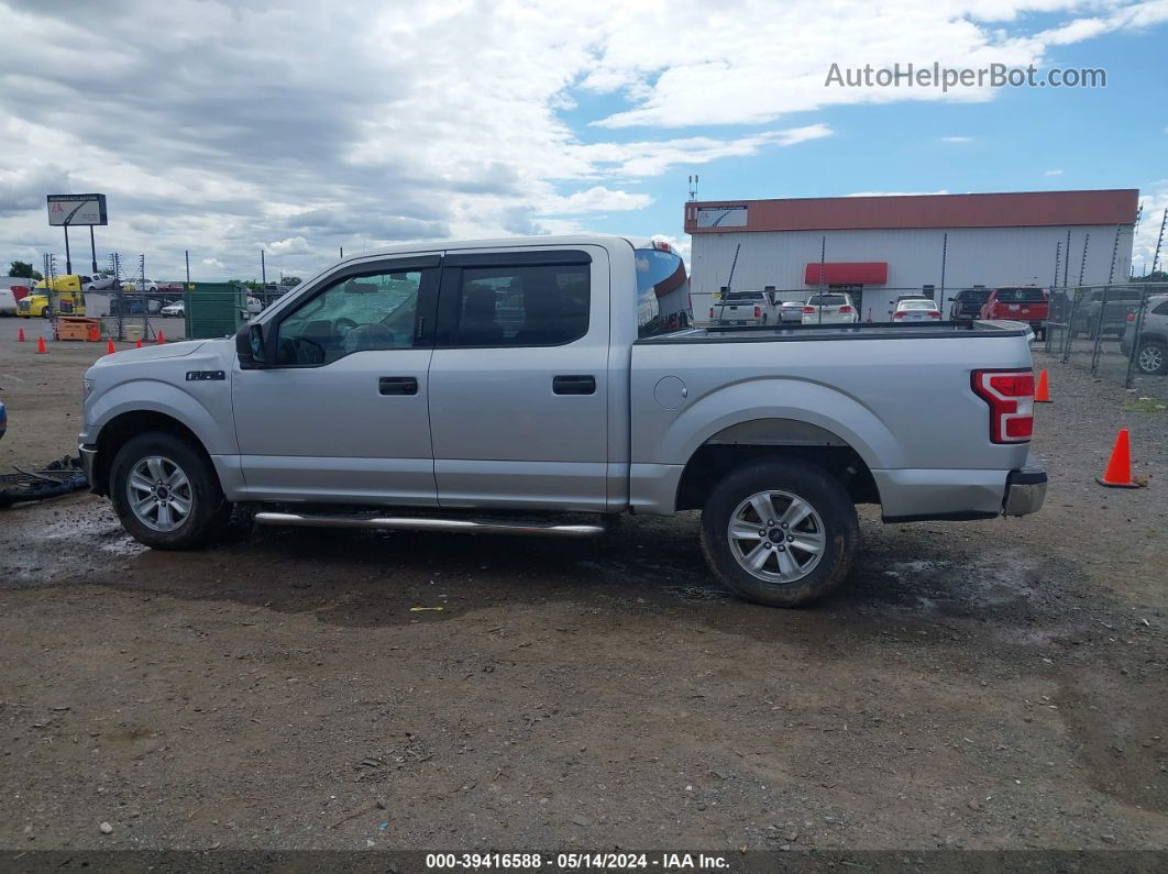 2019 Ford F-150 Xlt Silver vin: 1FTEW1C44KKC38076