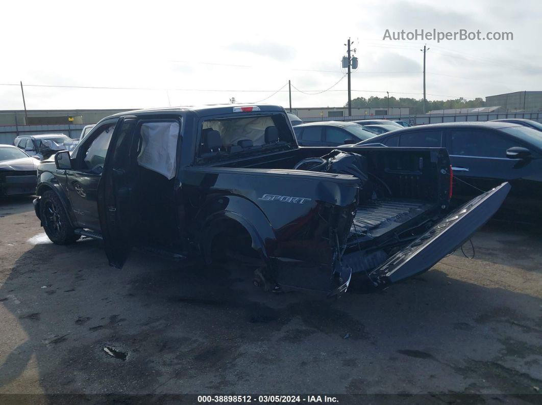 2019 Ford F-150 Xlt Black vin: 1FTEW1C44KKD03606