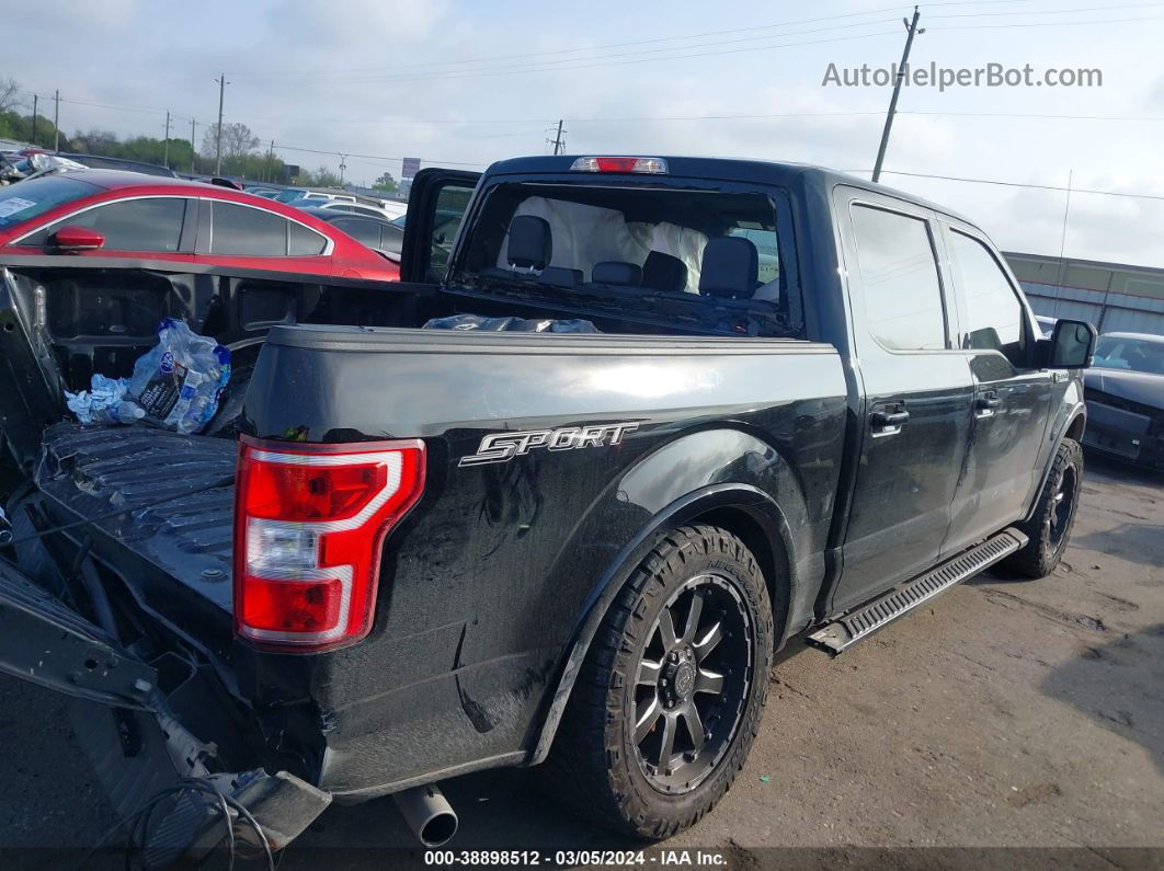 2019 Ford F-150 Xlt Black vin: 1FTEW1C44KKD03606