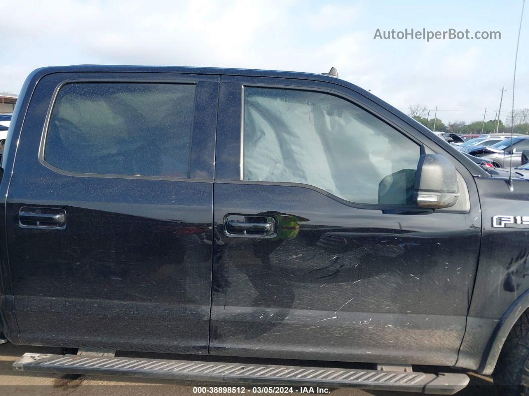 2019 Ford F-150 Xlt Black vin: 1FTEW1C44KKD03606