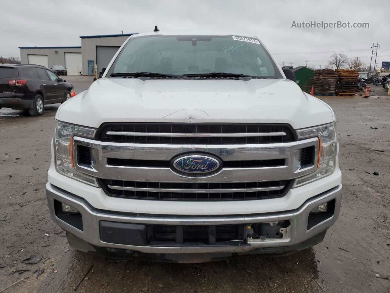 2020 Ford F150 Supercrew White vin: 1FTEW1C44LFA23792