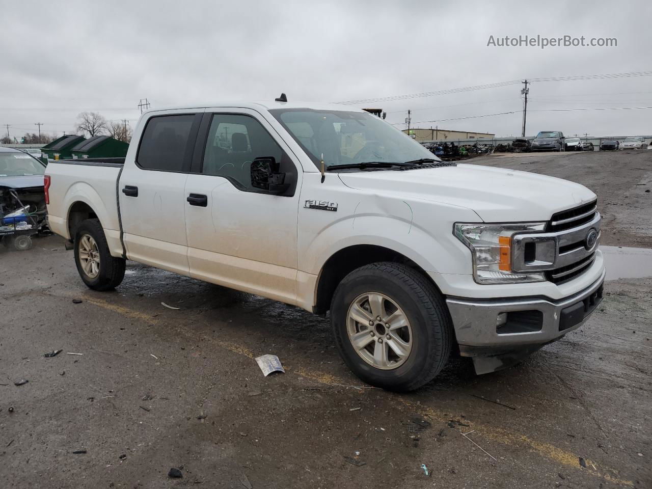 2020 Ford F150 Supercrew Белый vin: 1FTEW1C44LFA23792