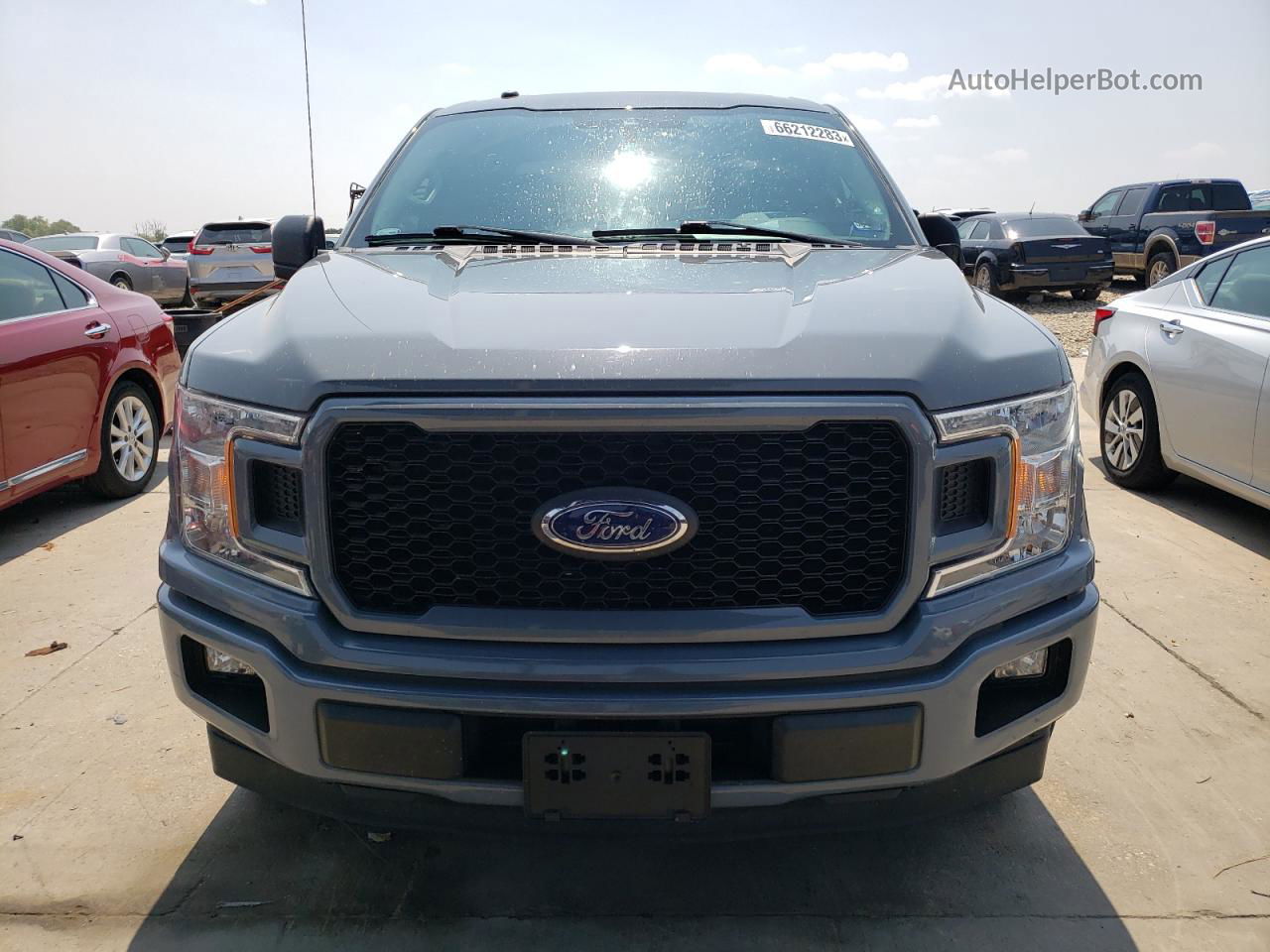 2019 Ford F150 Supercrew Gray vin: 1FTEW1C45KKD44679